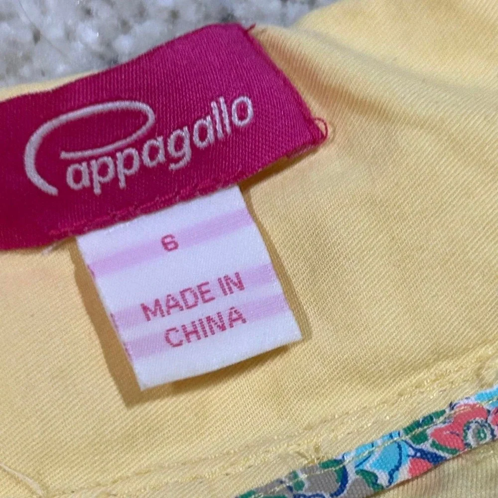 Y2K Cappagallo Yellow Lightweight Jacket Mock Neck Fitted Waist Womens 6